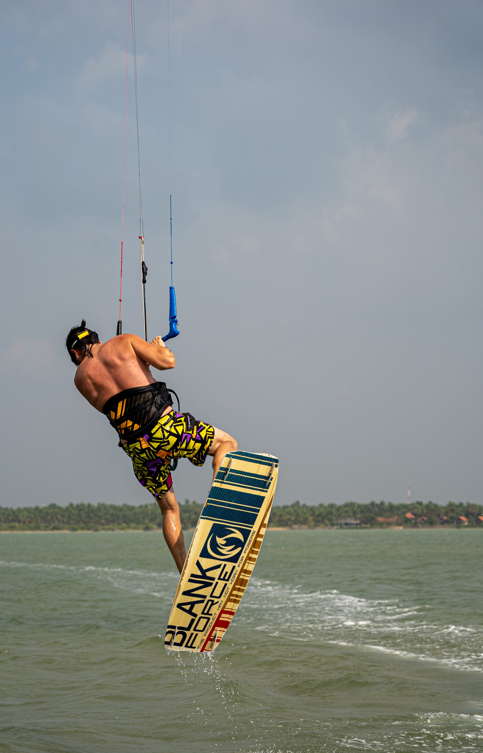 Kitesurfing at Kalpitiya